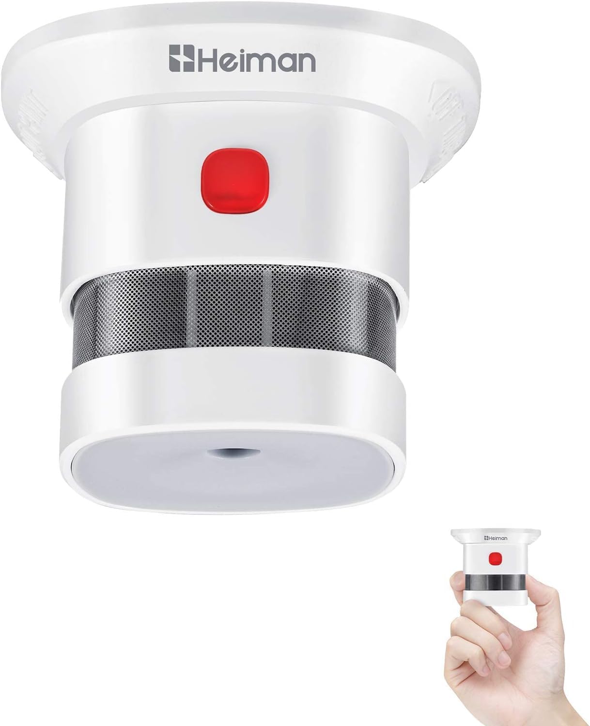 Detector de humo compatible con Home Assistant, SmartThings y Apple Home Integration, HS1SA-M de Heiman
