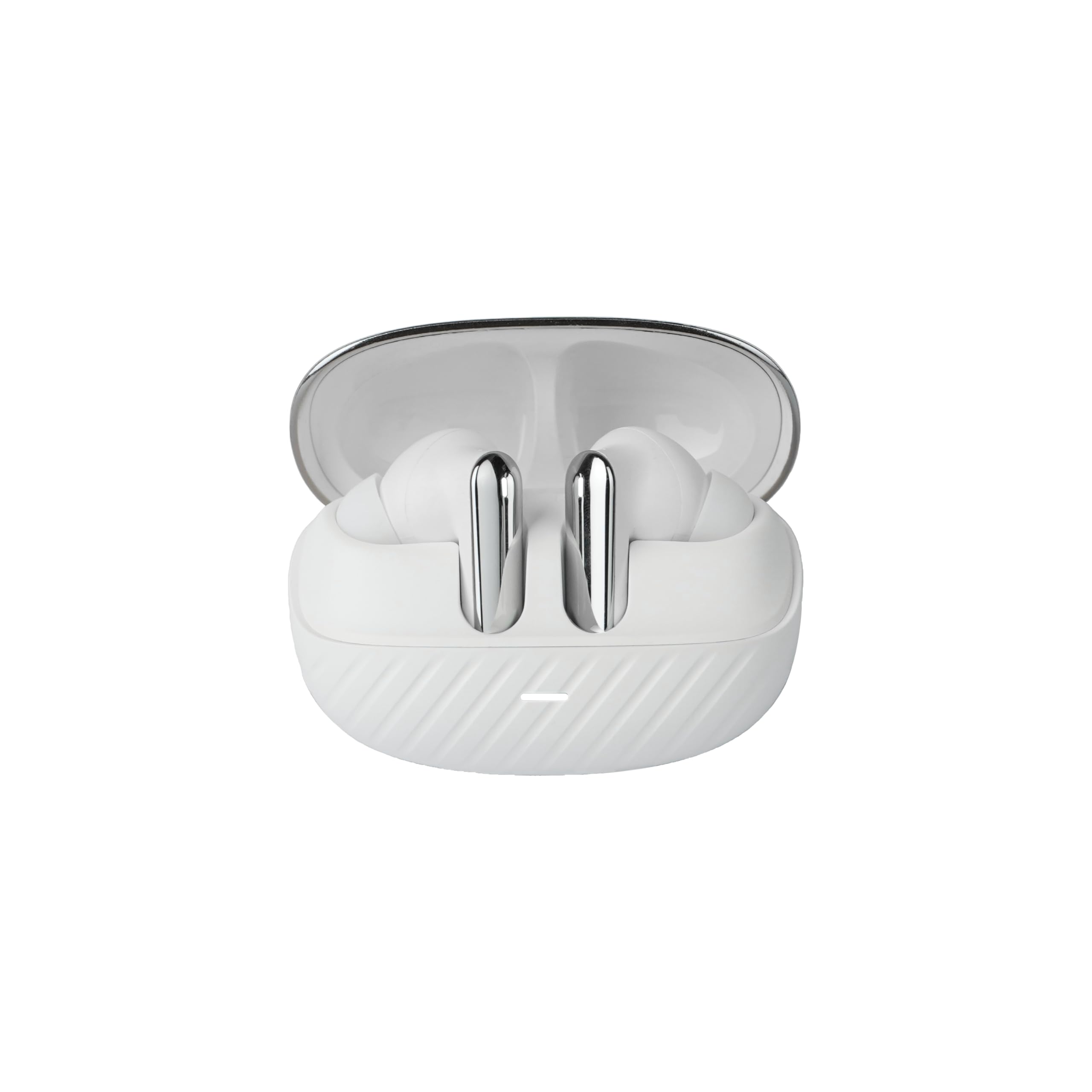 HP H250 Wireless Earbuds; Upto 80 Hours Playtime; Fast Charge; Water Resistant; Compatible with Tablets, Smartphones, PCs, and Other Devices with Bluetooth, 1 Year Warranty, Metallic (AB3D6AA) — Amazon image 4