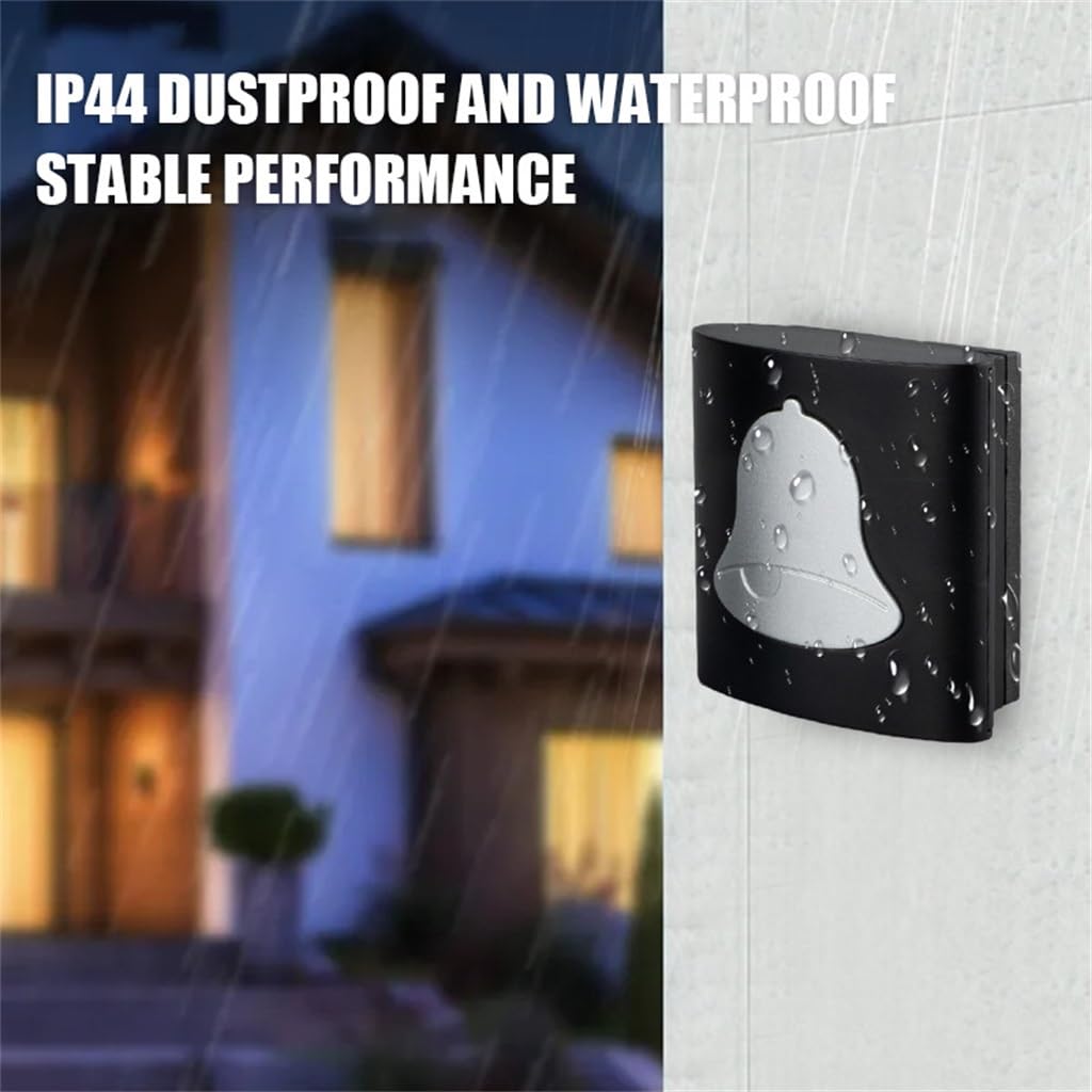 Timbre de Puerta Inteligente for el hogar, Timbre con Control Remoto, Resistente al Agua