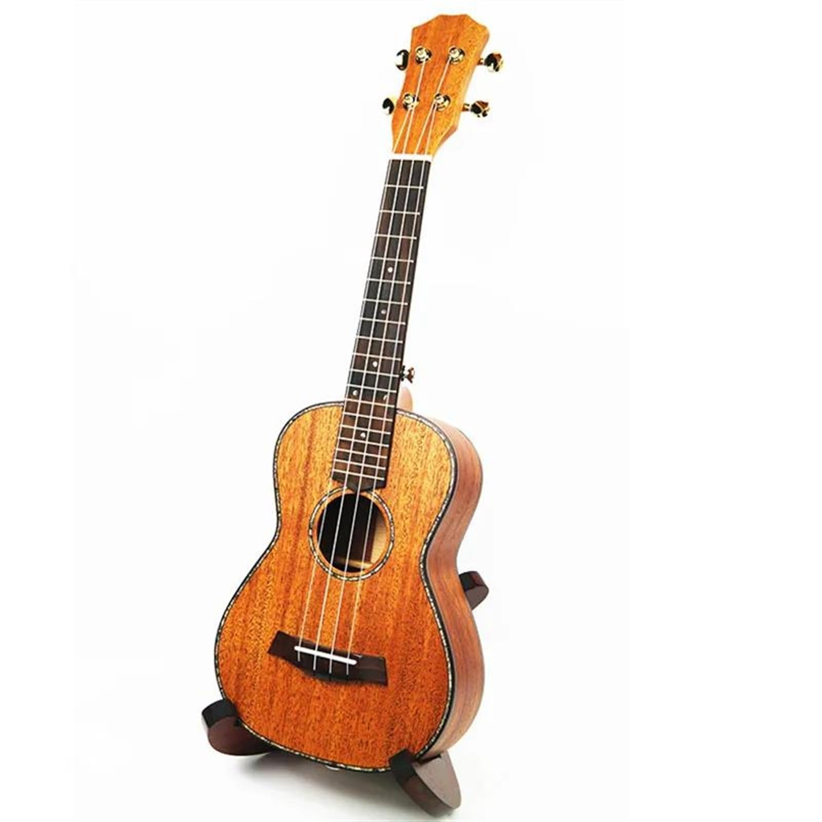 ukulele 26 Top Per Chitarra Hawaiana Tenore A 4 Corde Per Ukulele Elettrico KOA In Legno Massello Di Acacia Con Scatola EQ +