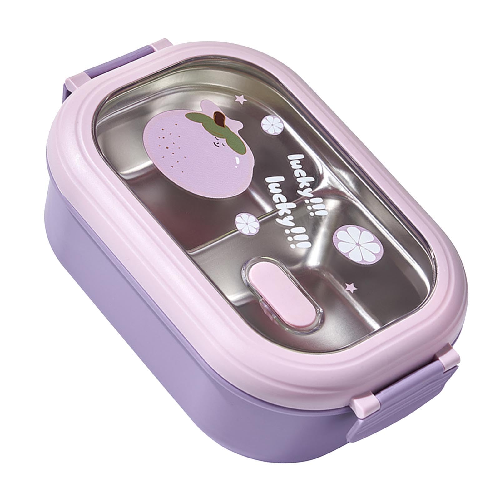 Amazon | お弁当箱 ステンレス製保温弁当箱 (紫) | DAUZ | 保温ランチ