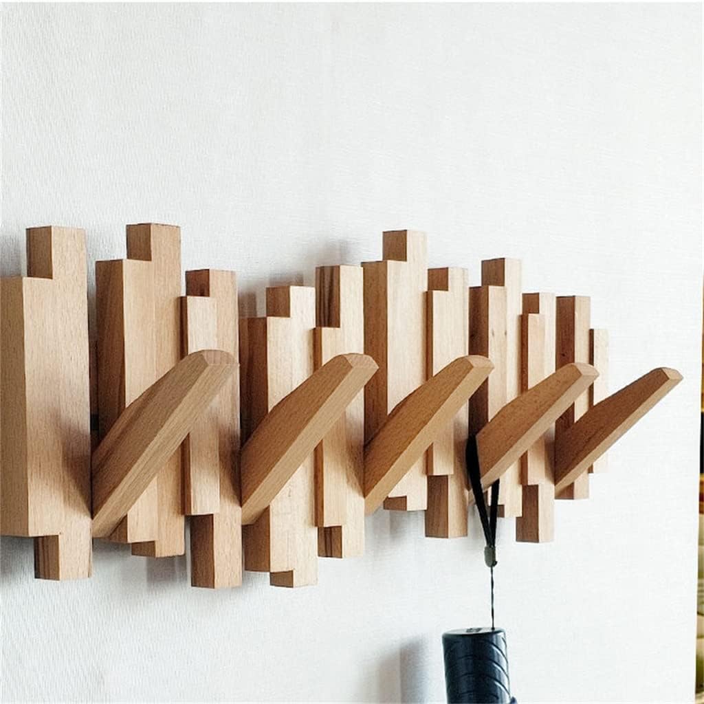 Beech Foldable Simple Wall Decoration Hanger Hook