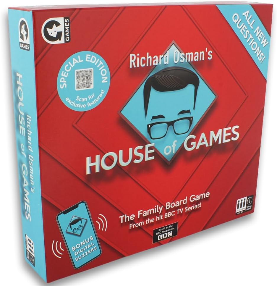 Ginger Fox House of Games Board Game | Trivia Quiz Party Game for Adults & Families | 2+ Players | Fun General Knowledge Game | Special Edition