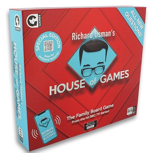 Ginger Fox House of Games Board Game | Special Edition Trivia Puzzle Game