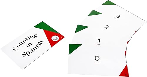 Miniatura 5 de Pat's Flash Cards 142 Contando en tarjetas flash españolas: Cobertura integral de 1-100, números ordinales, 1000, millones