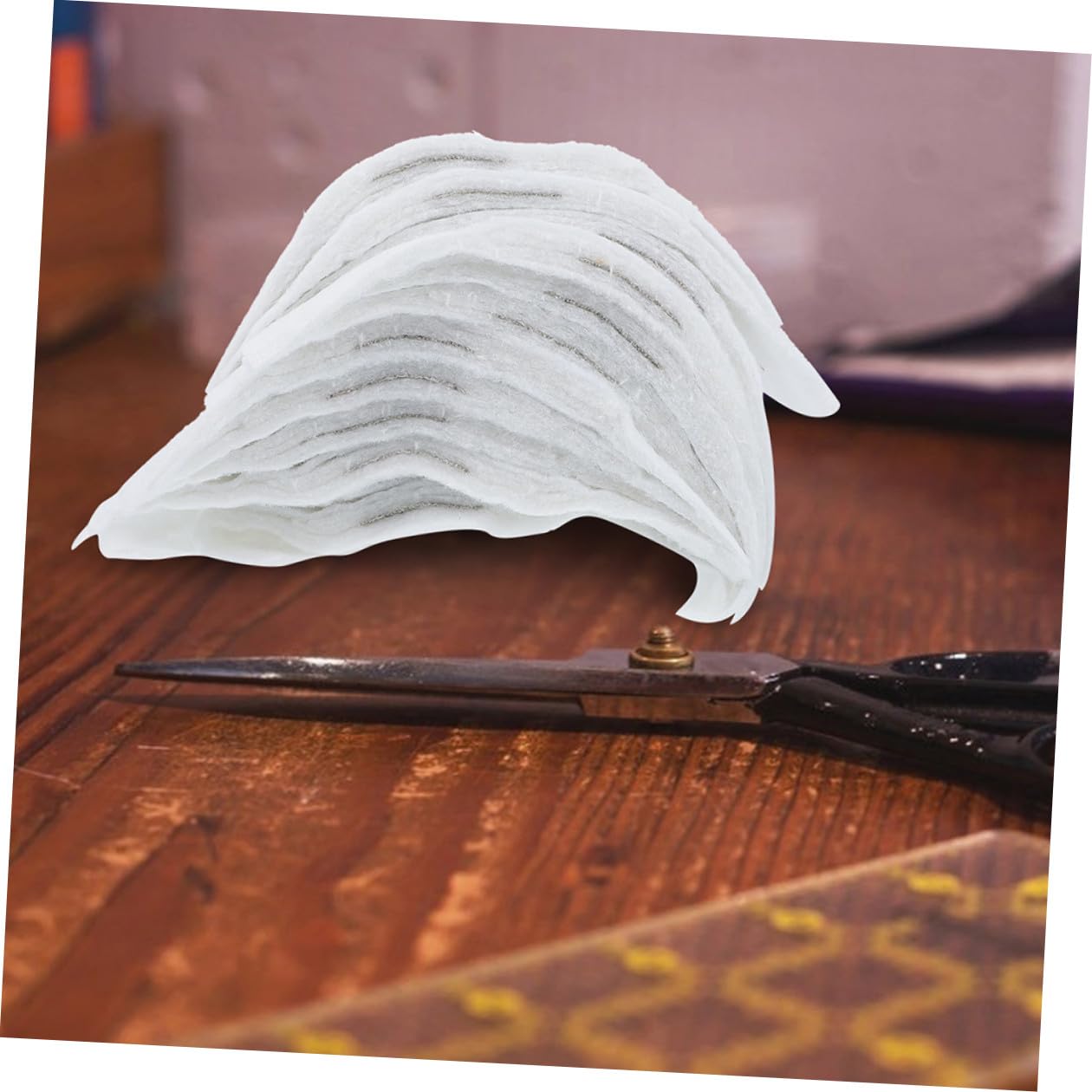 Healvian Ligeras para Abrigos 50 Pares de Hombreras Prácticas de Algodón Reutilizables y Portátiles, Color Blanco para Uso Diario y Salidas Sociales
