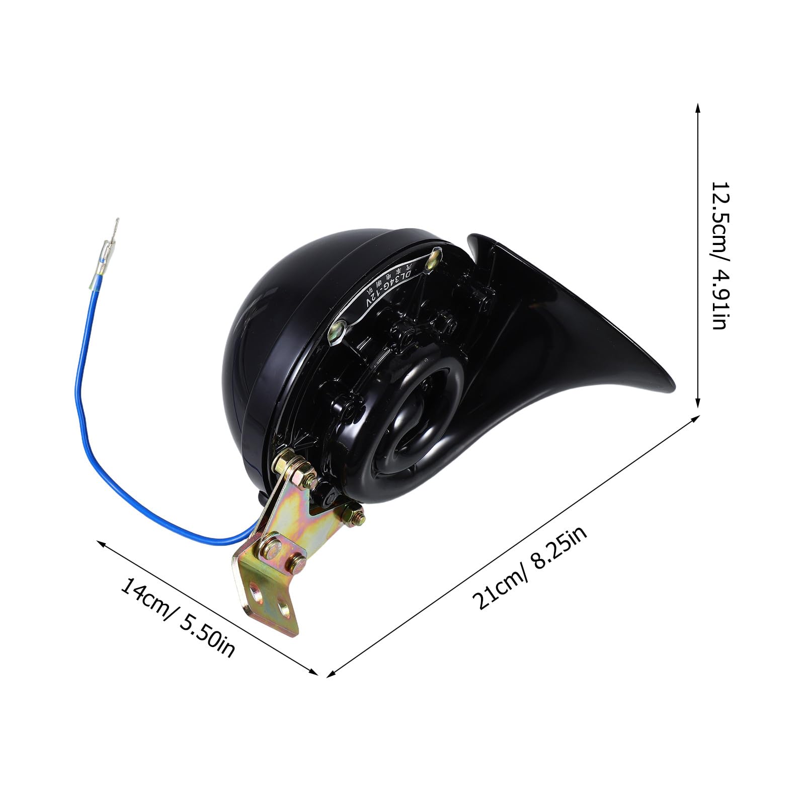 Bocina para Quad y Camiones Transmisión Clara de Audio, Tecnología Avanzada de Amplificación y Material Metálico y Plástico para Caminos Urbanos y Campestres