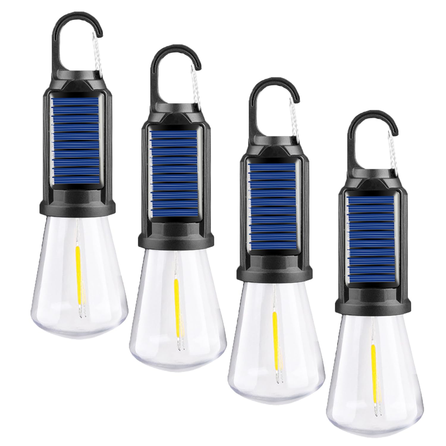 Amazon.com: Solar Tent Camping Light Bulb Rechargeable Portable