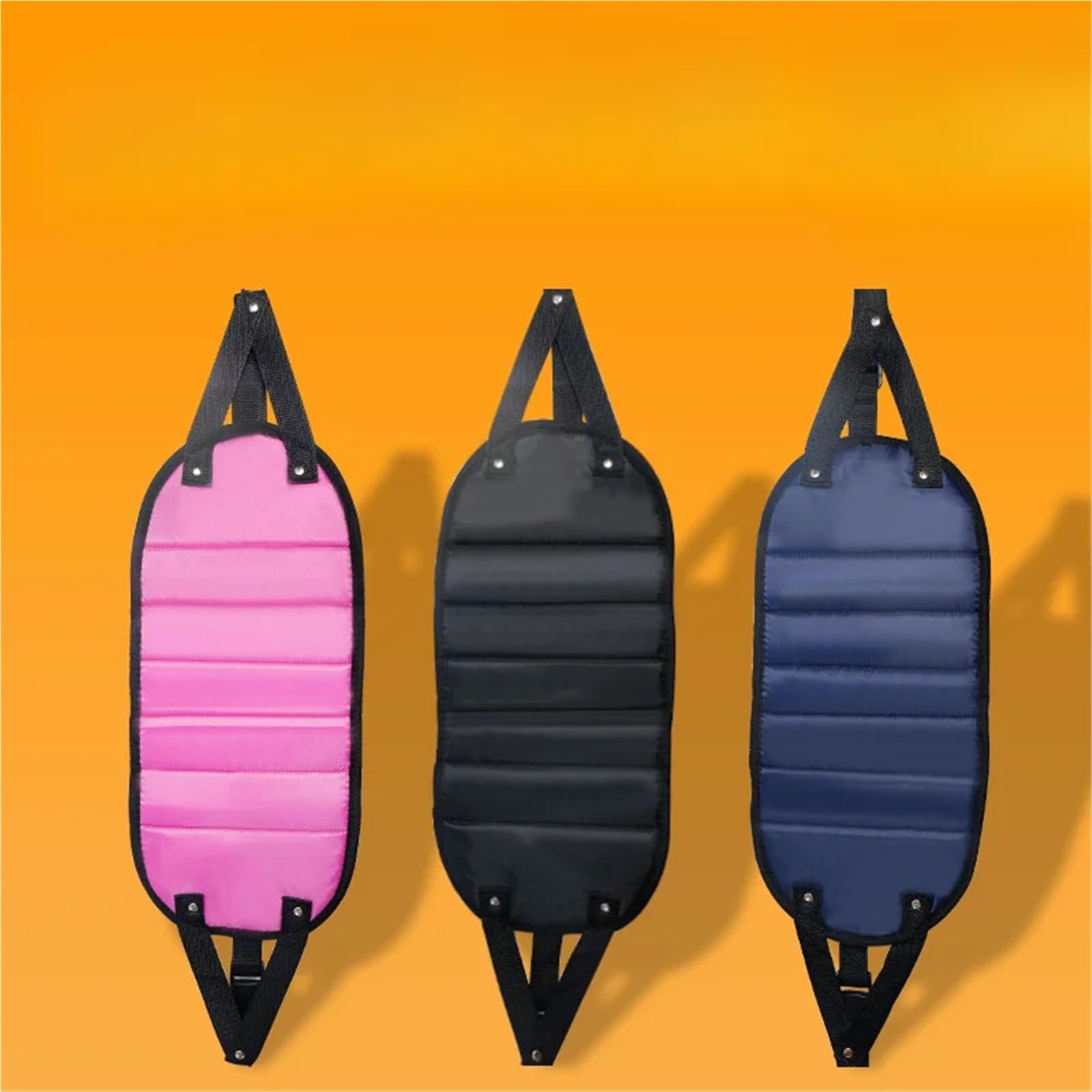 Reposapiés de viaje comercial, hamaca, eslinga oficina con avión, reposapiés riel alta velocidad(Black)