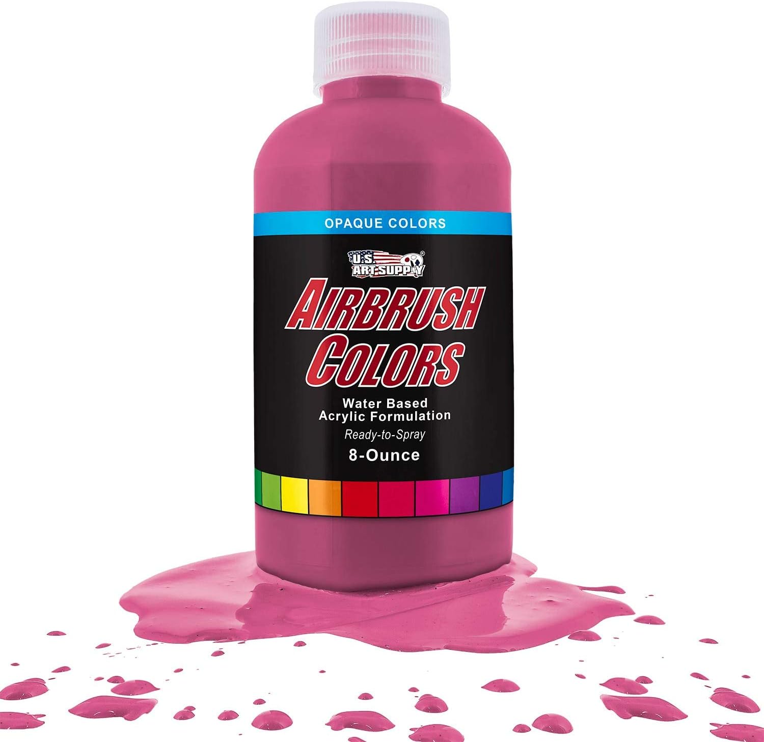 US Art Supply 16-Ounce Pint Airbrush Cleaner Airbrush Paint 8-Ounce AB8011-8Z
