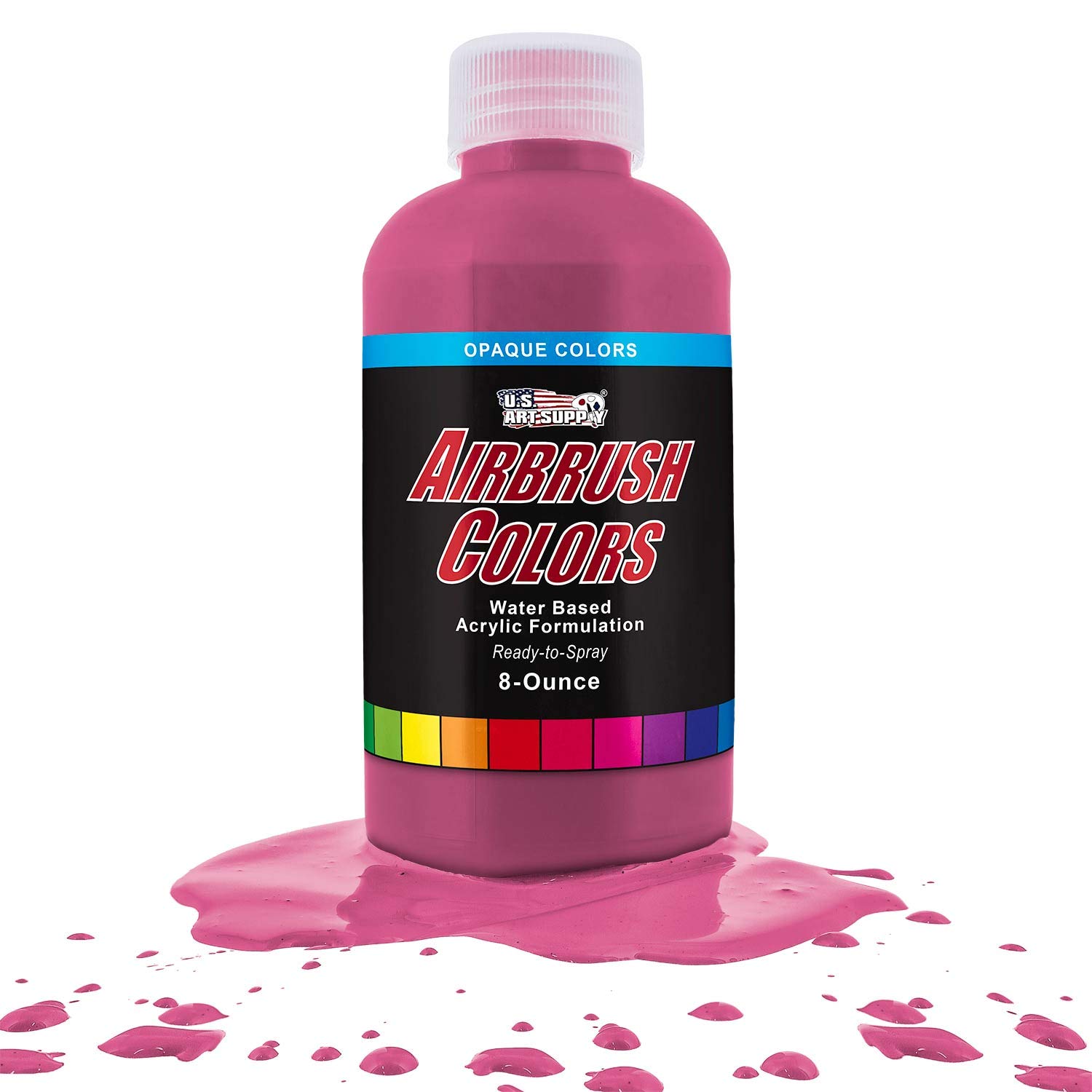 US Art Supply 16-Ounce Pint Airbrush Cleaner Airbrush Paint 8-Ounce AB8011-8Z