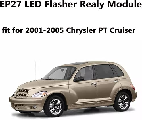 Miniatura 5 de Relé intermitente LED EP27 de 5 pines para Chrysler PT Cruiser 2001-05 | Dodge Neon 2000-05 | Dodge Viper 2003-10 | Señal de giro electrónica LED y