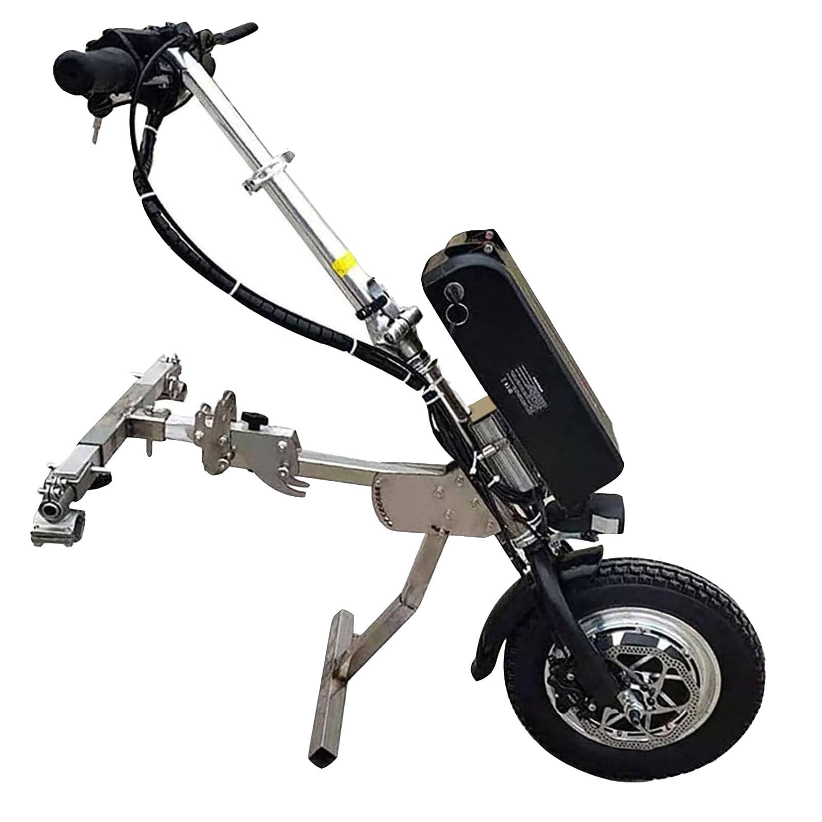 Accesorio eléctrico para silla de ruedas, motor de 500 W, 3 velocidades ajustables para una mayor movilidad