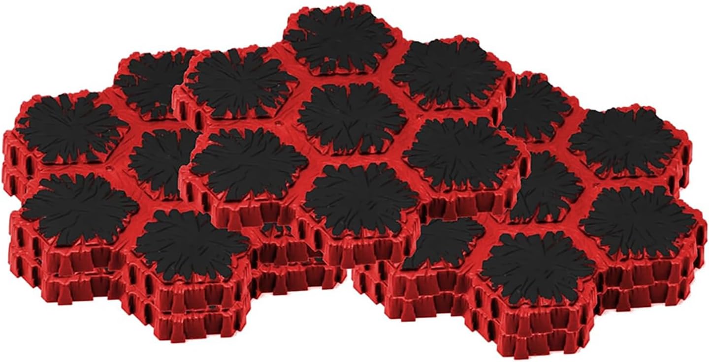 Renegade Game Studios Heroscape: Lava Fields of Valhalla Terrain Expansion, 120+ Hex Tiles, 4 Lava Rock Outcrop Pieces