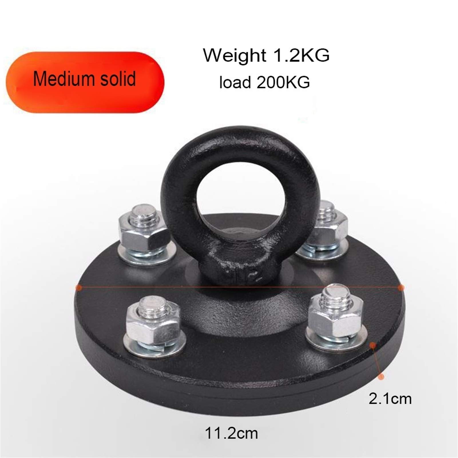 ZHANGQINGXIU Supporto Per Sacco Da Boxe,Gancio A Soffitto Per Sacco Da Boxe Per Carichi Pesanti Rotazione A 360 Gradi Gancio A 4 Fori Raccordi Completi Per Sacchi Da Boxe Pesanti Sedia Sospesa Altalen