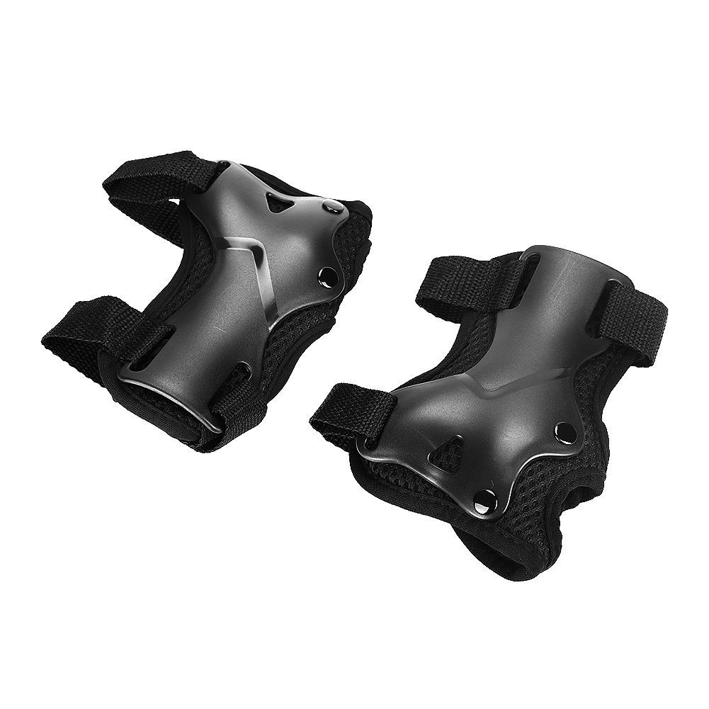 Sets de Protection Enfants Ados Adultes 6 Pièces Genouillères Coudières Poignets Sport Skateboard Réglable