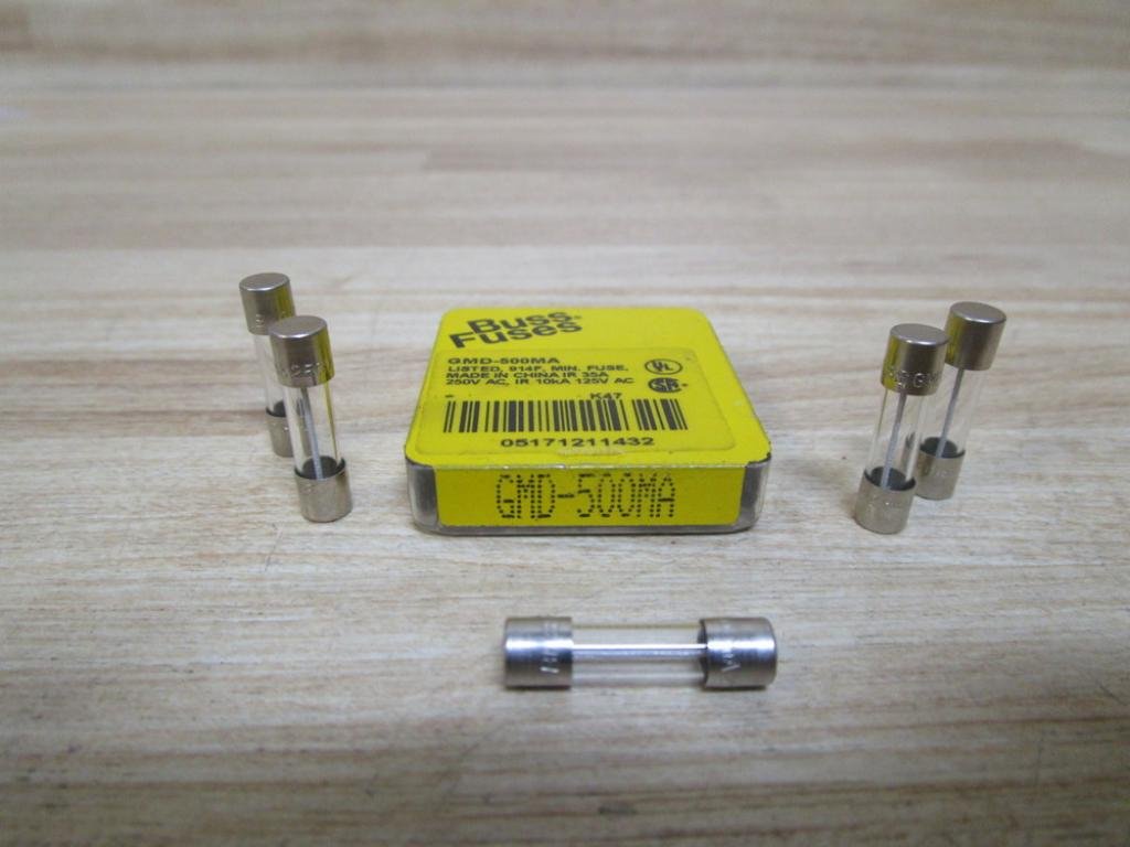 Bussmann GMD500MA Fuse GMD500MA (Pack of 5) Tools & Home