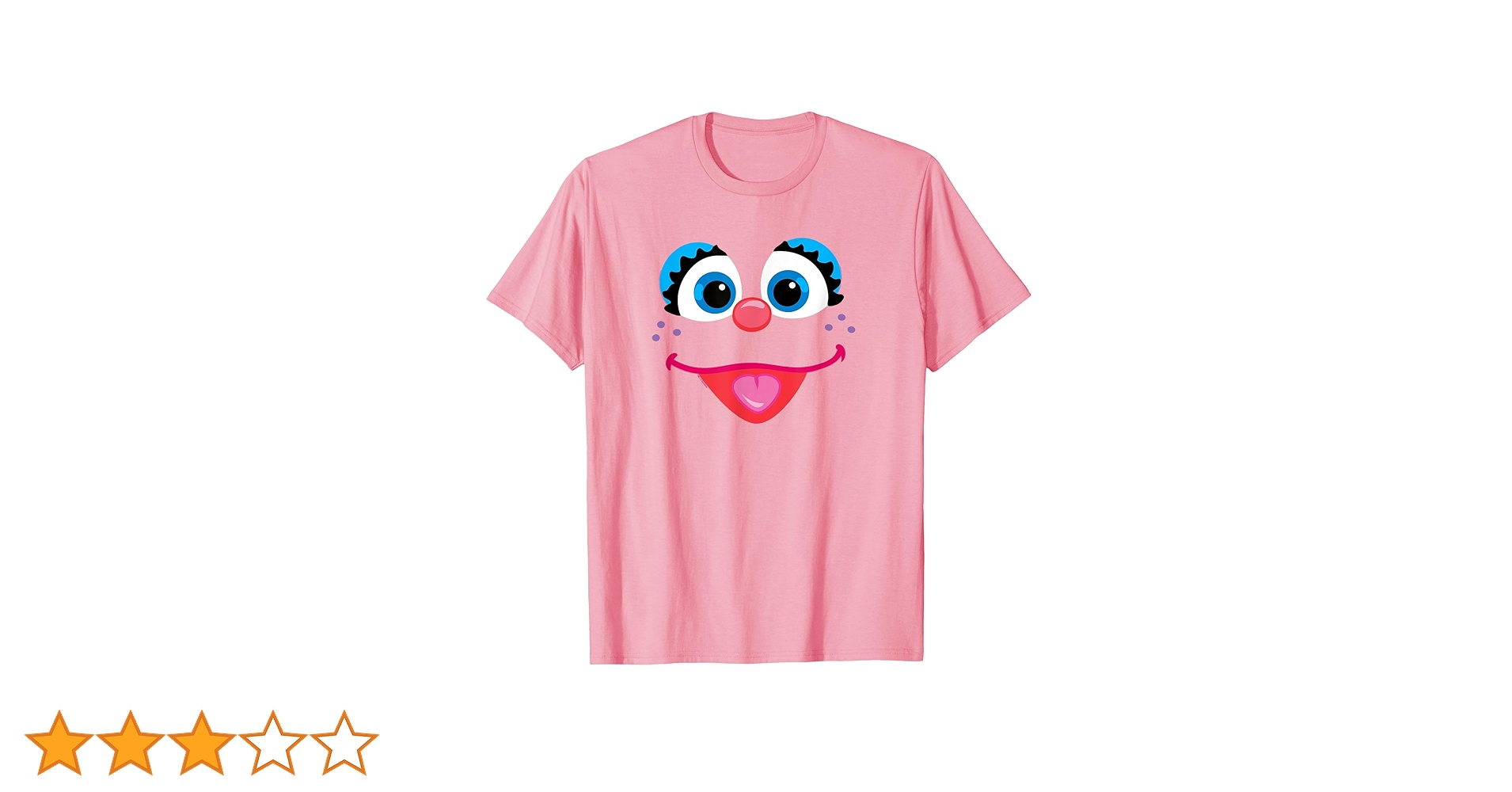 Amazon | セサミストリート Sesame Street Abby Cadabby Face T