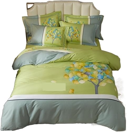 Juego de ropa de cama de color sólido, juego de funda de edredón de tela agradable a la piel, juego de funda de edredón individual doble tamaño King