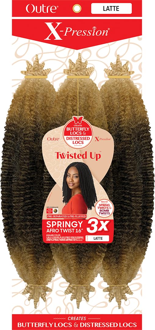 Amazon.com : Outre X-Pression - Twisted Up - Springy Afro Twist 16