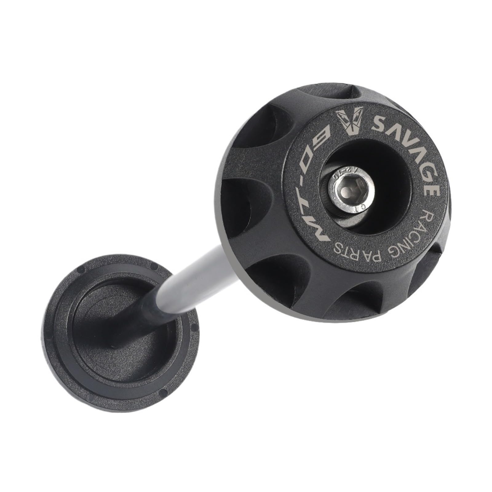Slider Crash Forcella Assale Anteriore Posteriore Compatibile con MT-09 SP MT09 Tracer 900/9/GT FZ-09 FJ-09 Cuscinetti Protettori for Mozzo Ruota Moto