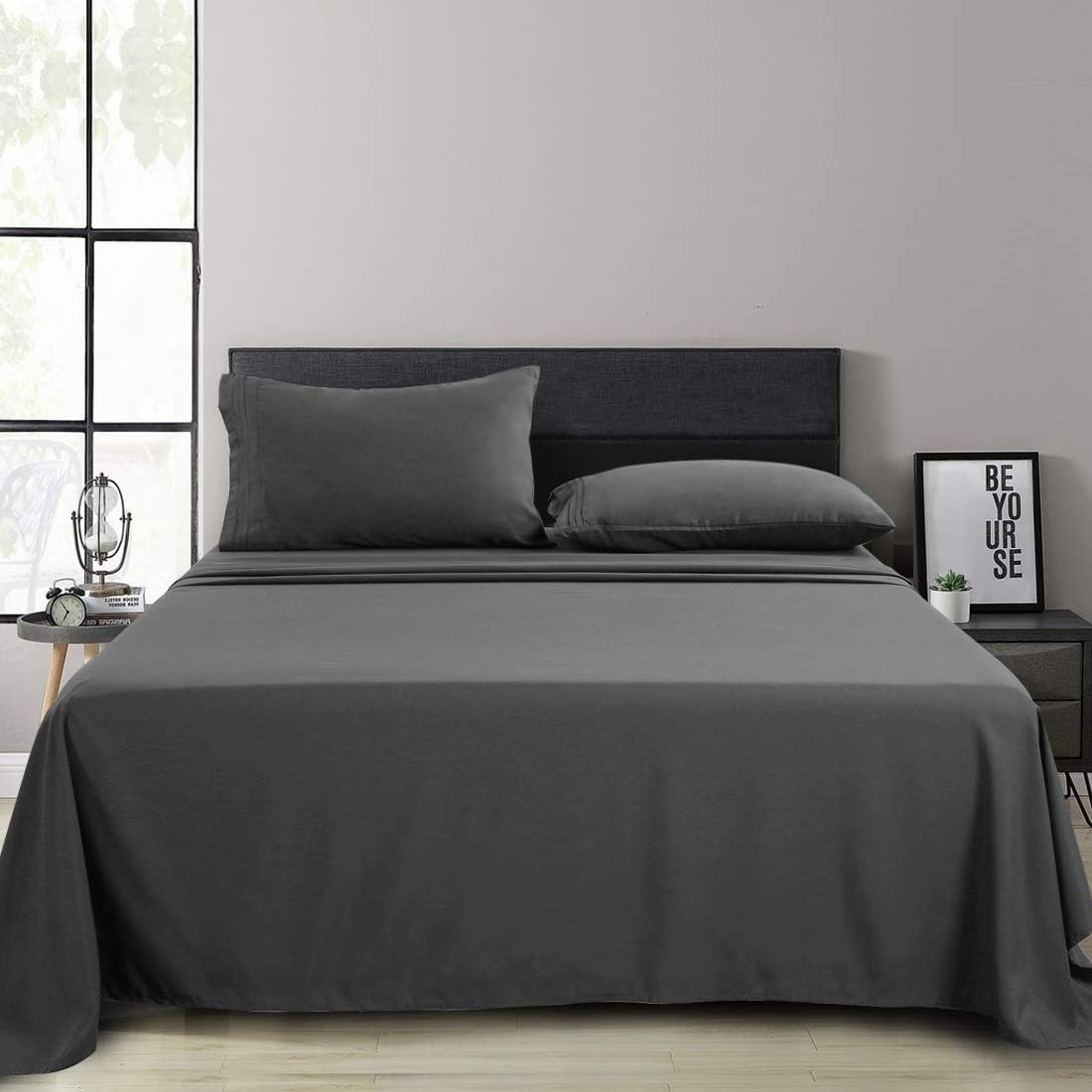 COHOME Sheets (Black, King)