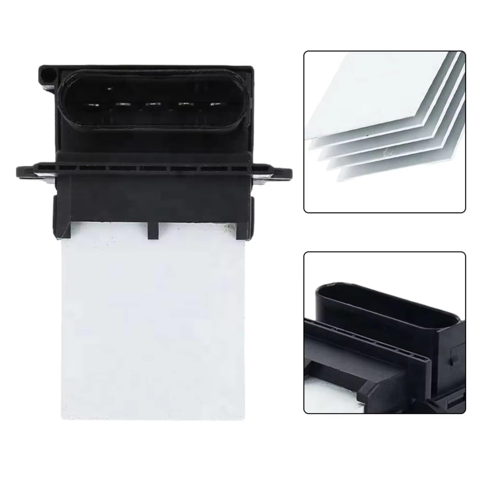 Car Resistenza per ventola Compatibile Con Clio 2 1998 1999 2000 2001 2002 2003 2004 2005 2006 2007-2024 Resistenza Di Controllo Ventilatore Riscaldatore Motore Dell'auto 7701051272