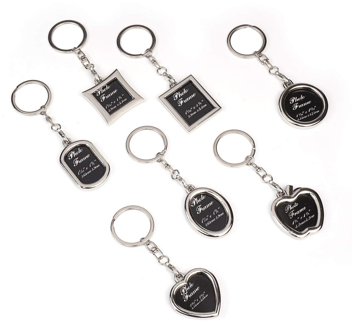 Amazon.co.jp: Elizabeth フォトフレーム キーホルダー ミニ 写真入れ