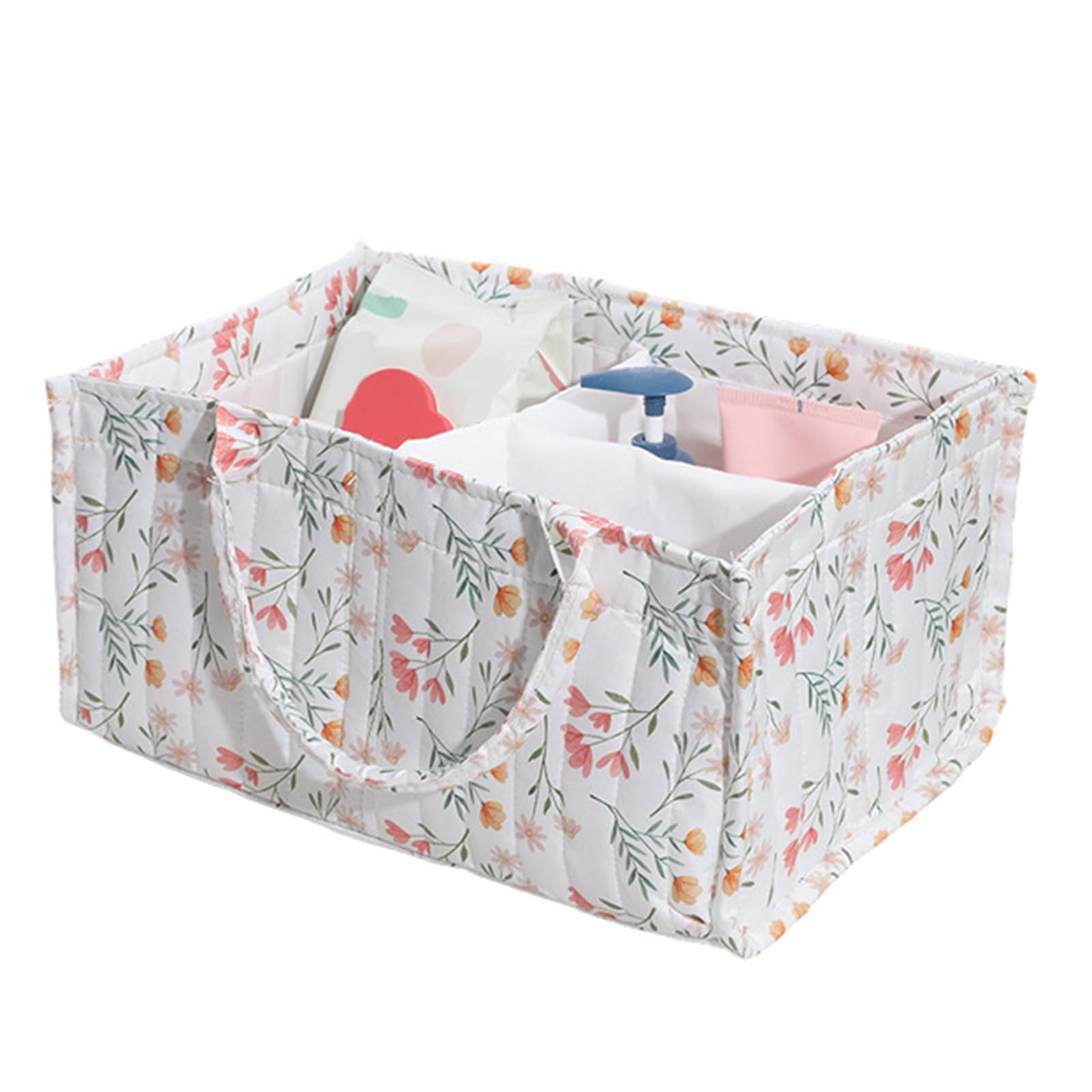 Organizer na pieluchy dla niemowląt, kosz do przechowywania, prezenty na baby shower, biały