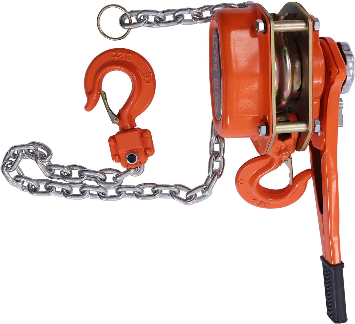 OUKANING Manual Lever Chain Hoist, 6600 Lbs, Chain Come