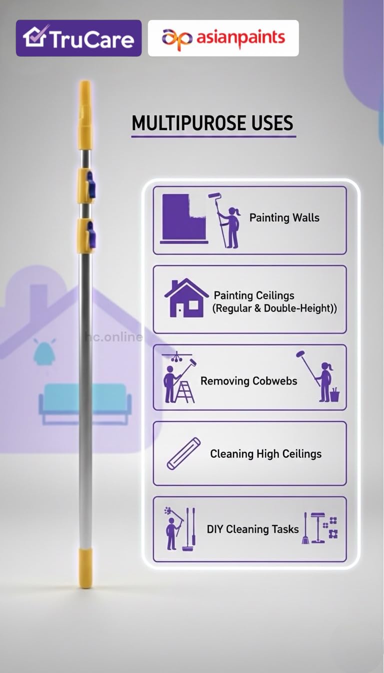 Asian Paints Trucare Extension Pole - 3m -4