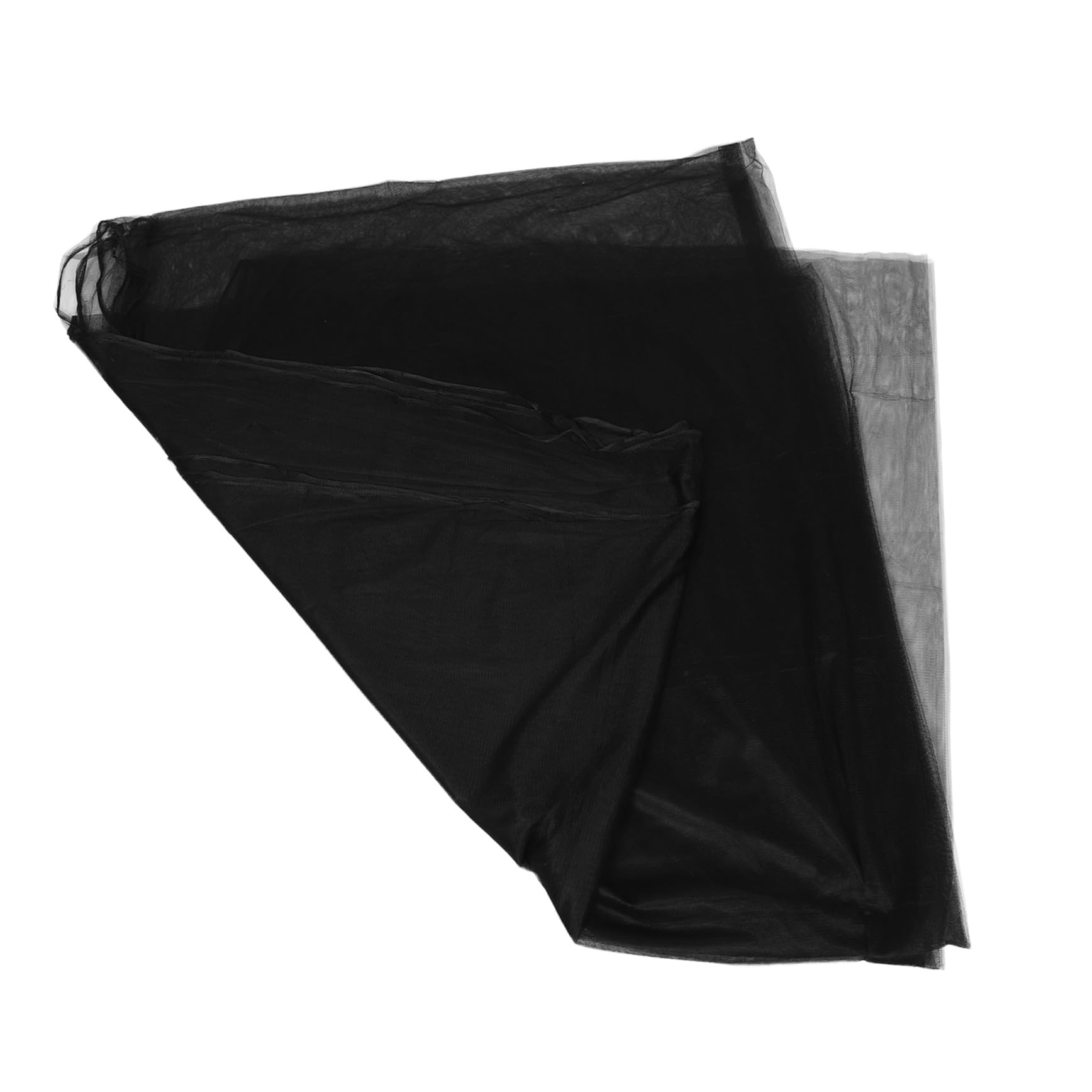 PRETYZOOM 3 Pezzi zanzariera da esterno reti da campeggio all'aperto Schermata a maglie zanzare per patio rete da rete da patio mesh zanzare poliestere Nero