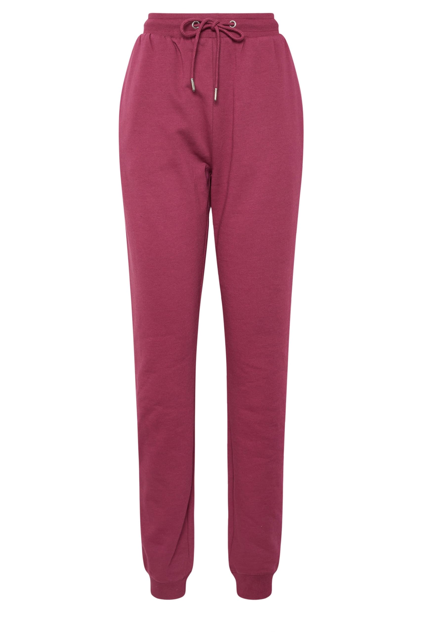 Long Tall Sally Women's Pink Tall Cuffed Joggers Large