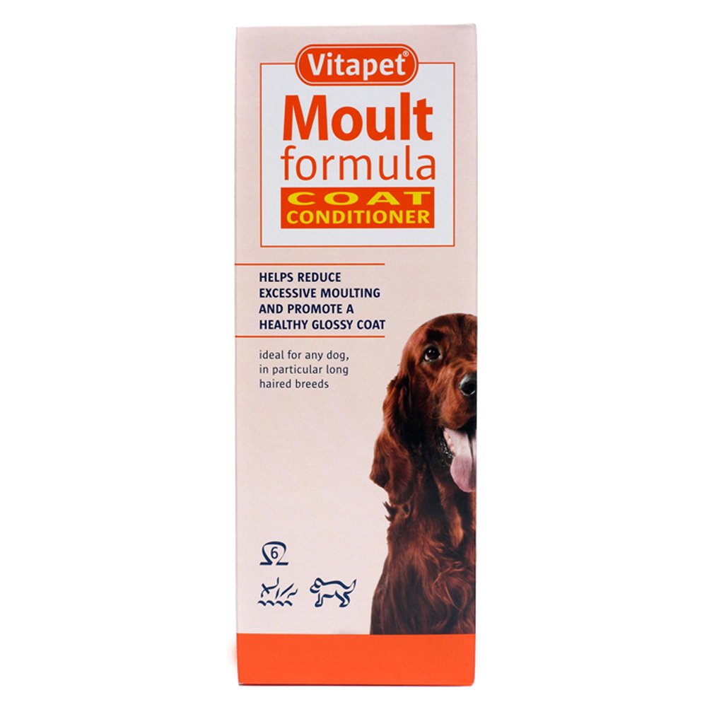 Vitapet Moult Formula Coat Conditioner For Cats & Dogs (1.2 L)