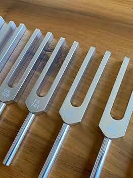 新品　音叉　ソルフェジオ周波数　９本セット　7つのチャクラ　瞑想 Amazon.co.jp: 音叉 ソルフェジオ周波数 9本セット 7つの