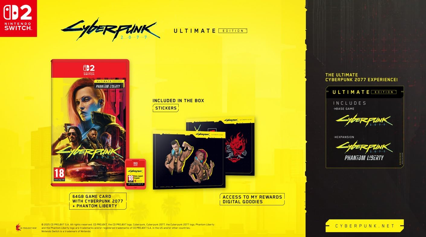 Cyberpunk 2077: Ultimate Edition (Switch 2)