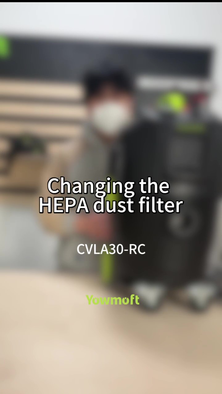 Image of Replacement HEPA Filter for Yowmoft Dust Extractor (CVMA40-S & CVMA40-T & CVLA30-RC)