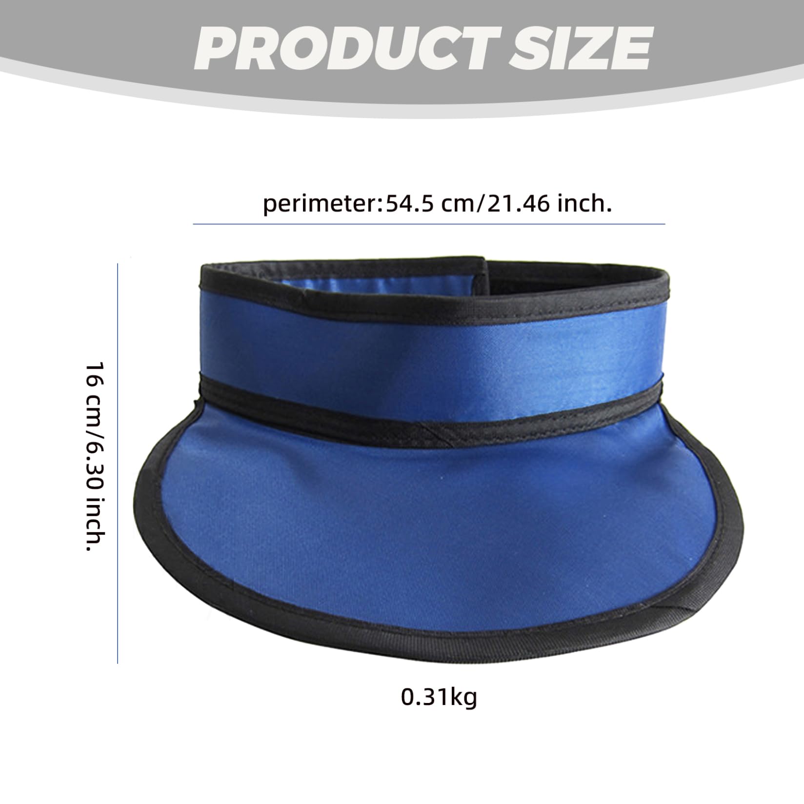 Protection des Rayons X du Tablier de Plomb, Collier de Plomb thyroïdien avec Une Protection du Cou Taille réglable par Les rayonnements, réglable pour Les Analyses IRM et CT
