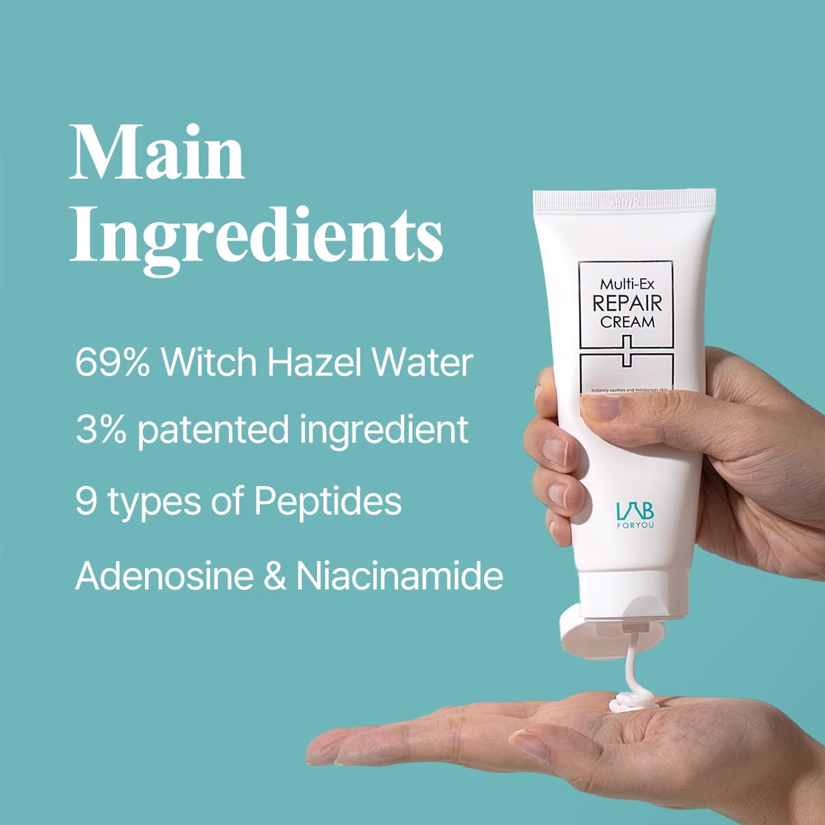 Multi-Ex Repair Cream 100ml – Korean Face Moisturizer with Niacinamide & EGF | Skin Repair Cream for Sensitive Skin | Soothing Facial Moisturizer for Women | Hydrating Moisture - Image 4