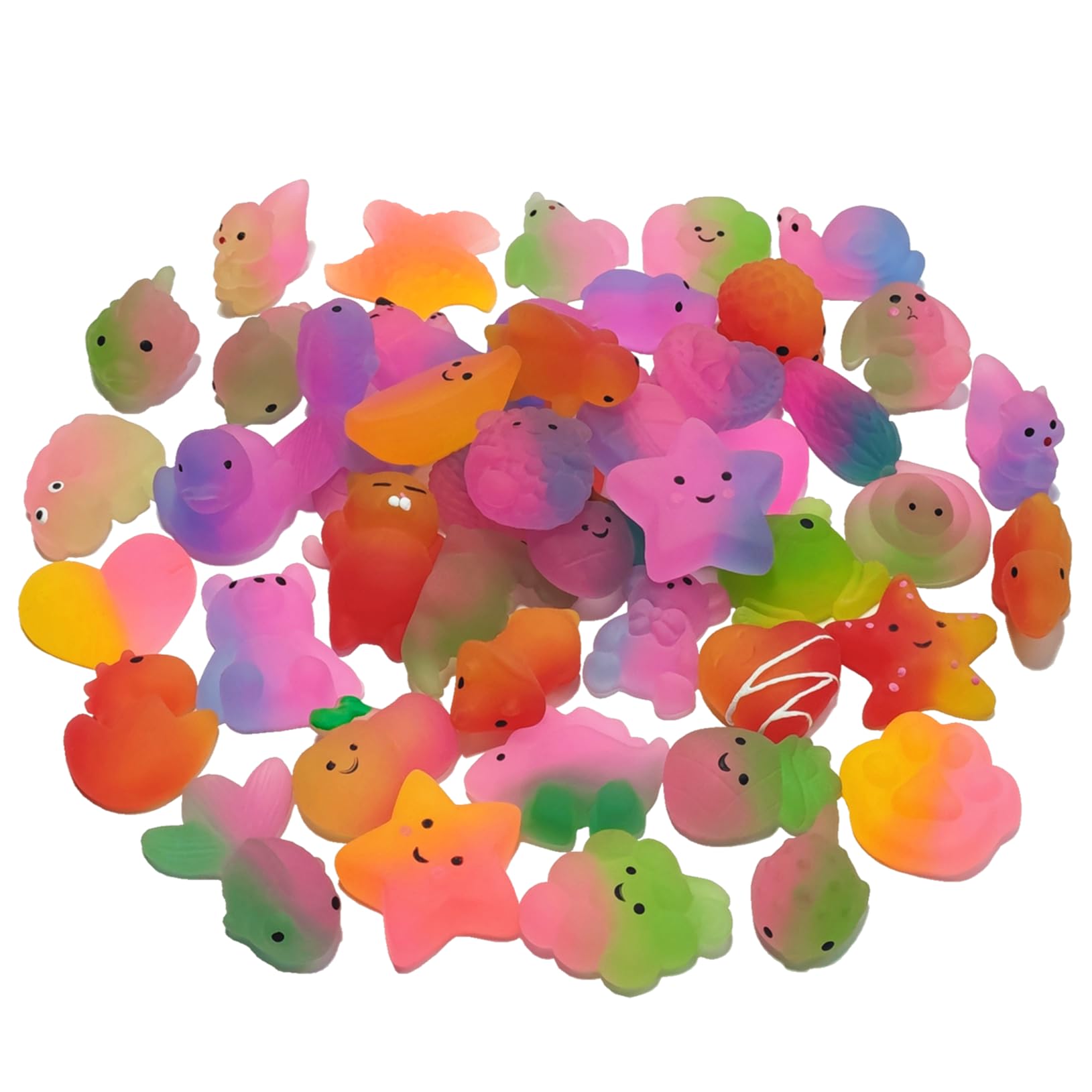 Gradient Color Series Mochi Squishy Stress Relief Toy,Sensory Toys,Kid Birthday Party Favor Gift,Classroom Prizes,Party Favors Bulk,Goodie Bags