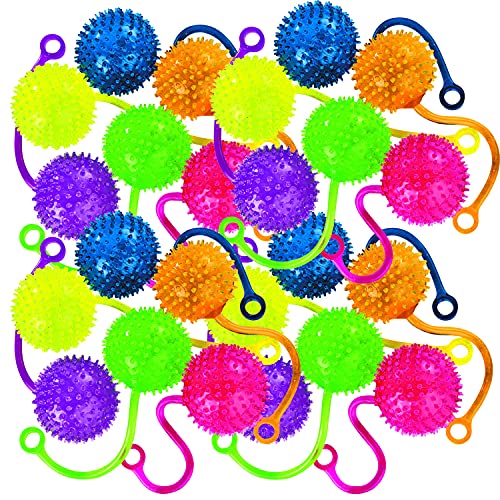 Image of Fun Express Mini Neon Water YoYo Balls Bulk Set of 24