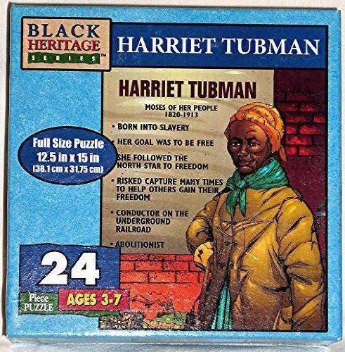 Buy Black Heritage Series "Harriet Tubman" 24 Piece Full Size Puzzle ...