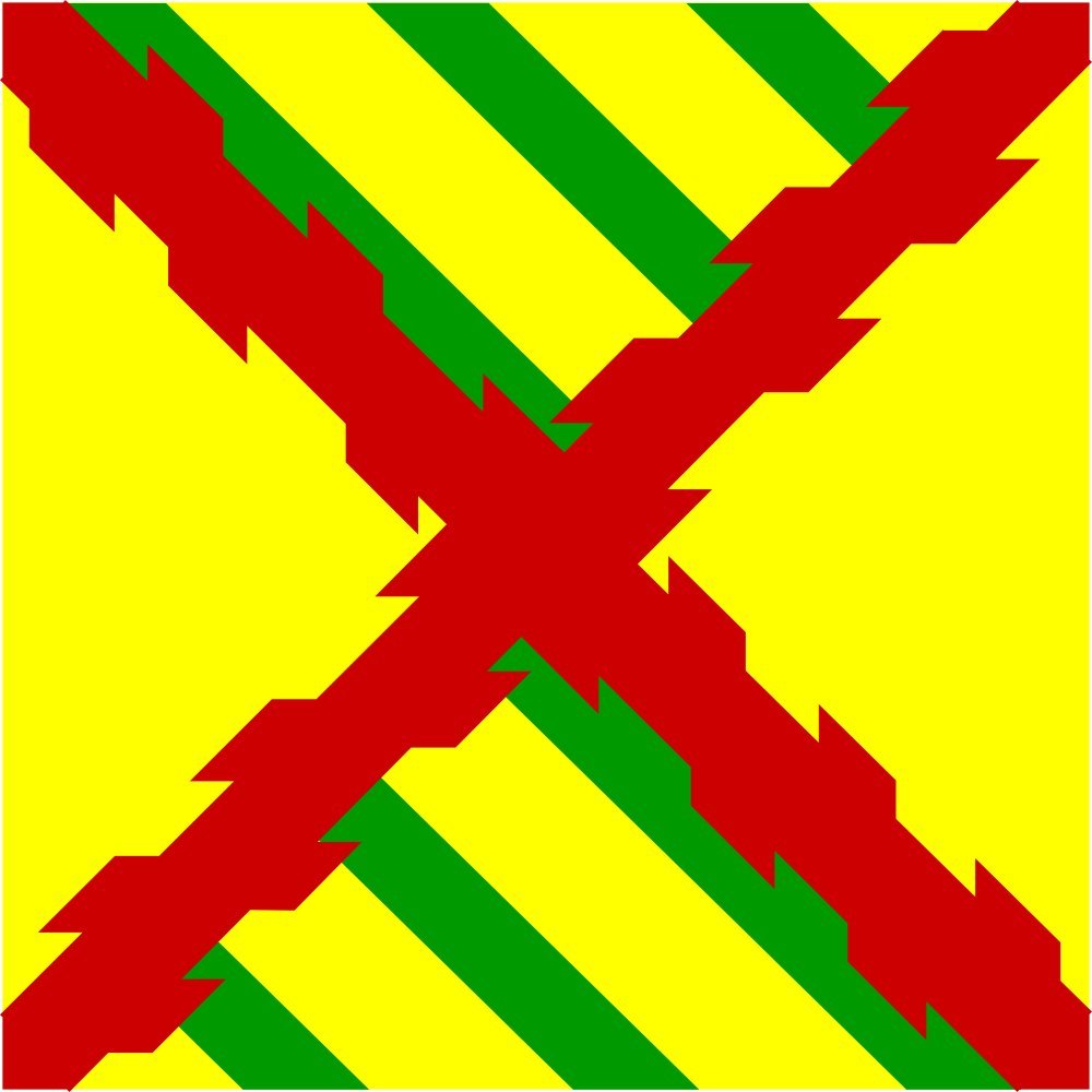 Drapeau Large Tercio pour remplacer votre ancienne bannière usée