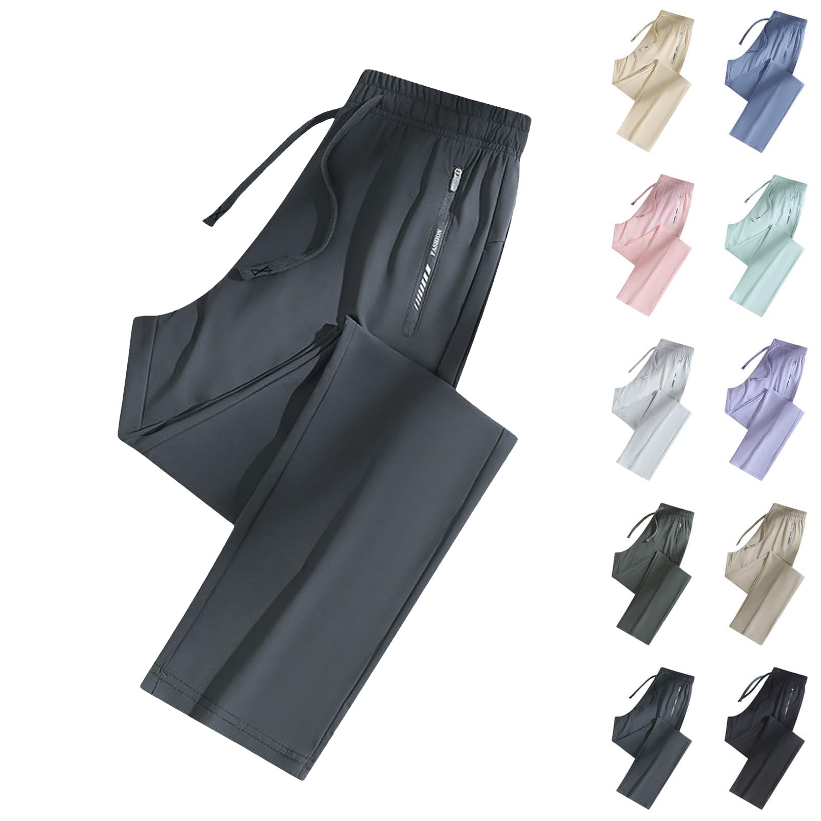 Senistyle Stretch Active Pants Women Beeswan Pants for Women Over 50 Ultra Stretch Breathable Casual Comfy Fit Pant