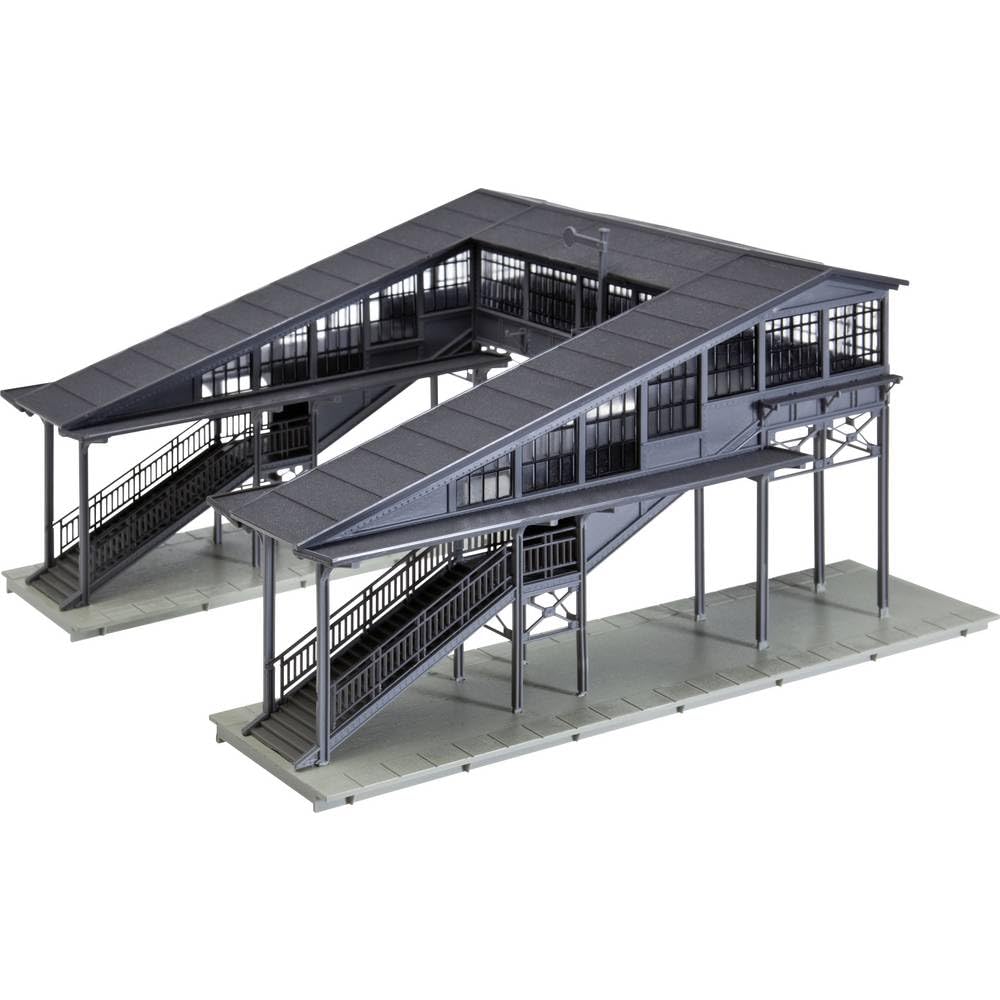 FALLER Station Footbridge Hobby Model Kit II HO Gauge 131378