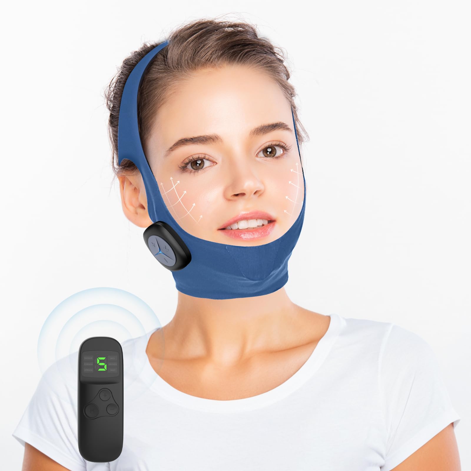 美顔器 顔 目元 EMS フェイスベルト ケア 美容 グッズ 家電 男女共用 Amazon.co.jp: PLEASINGSAN 【プリージングサン】 美顔器 顔