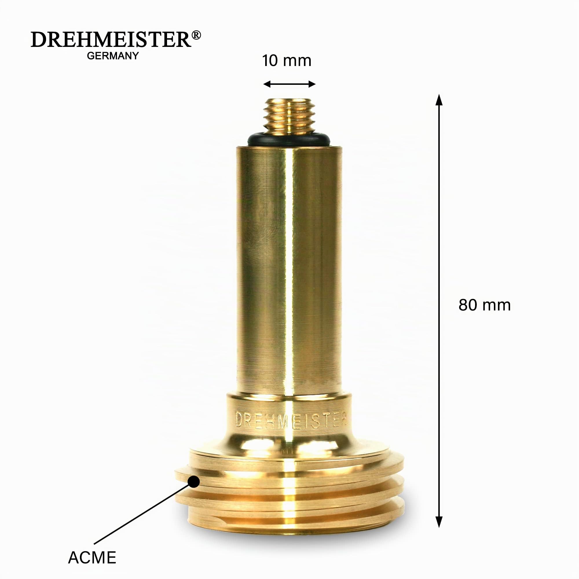 Adattatore GPL M10 - Acme (Germania Autogas Adapter) Adattatore Serbatoio Lungo per Gas