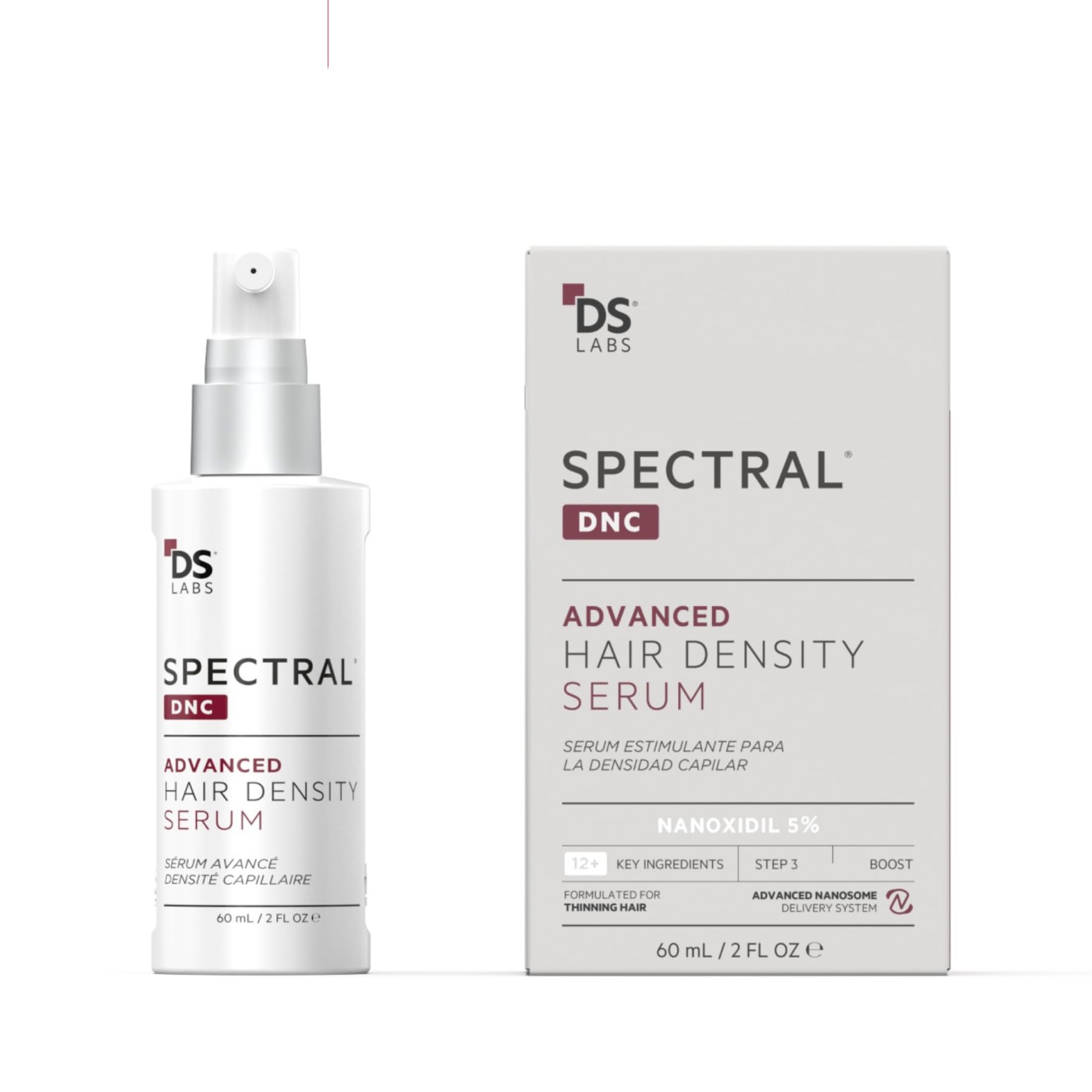 Ds Laboratories | Spectral.dnc® Tratamiento para la Densidad Capilar, Loción, Hombres