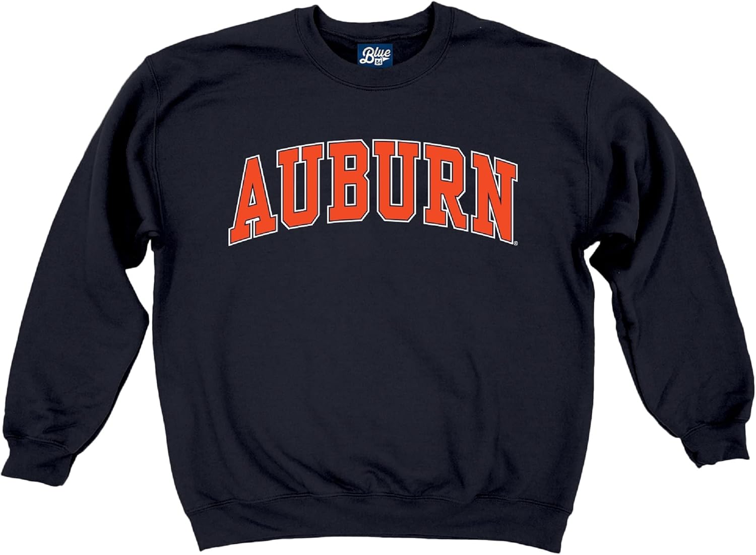 Blue 84 NCAA mens Arching Team Color Crewneck Sweatshirt
