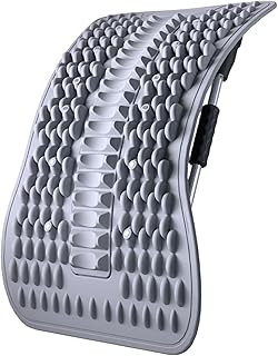 Rückenstrecker - Edelstahl Lendenwirbel-Yoga-Zubehör für den Heimgebrauch, Dehnungsgerät Massagegerät mit ergonomischem Design, Muskelentlastungswerkzeug für Freunde, , Jugendliche, Familie